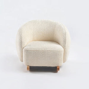 Miila Kids Cozy Sofa, Child-Sized Comfort Off White