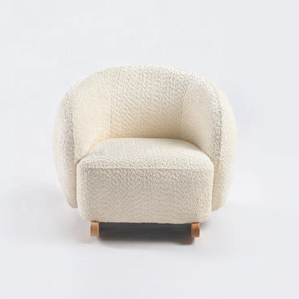 Miila Kids Cozy Sofa, Child-Sized Comfort Off White