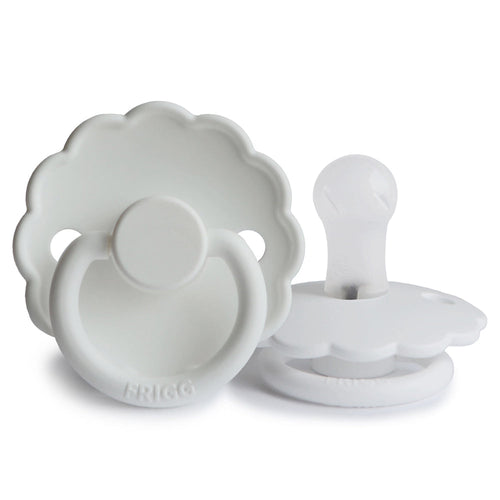 FRIGG Daisy Silicone  Pacifier 1-Pack Bright White
