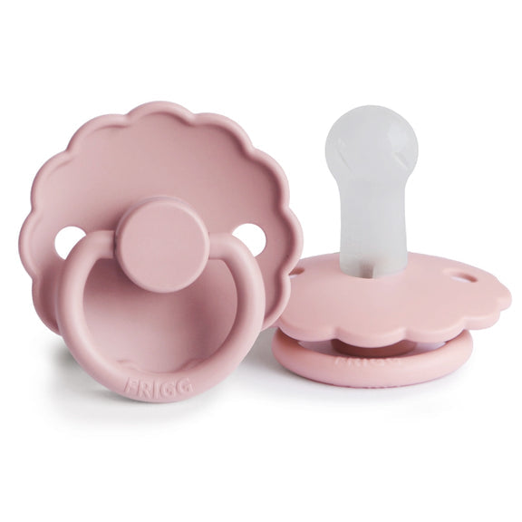 FRIGG Daisy Silicone  Pacifier 6-18M 1-Pack  Pink