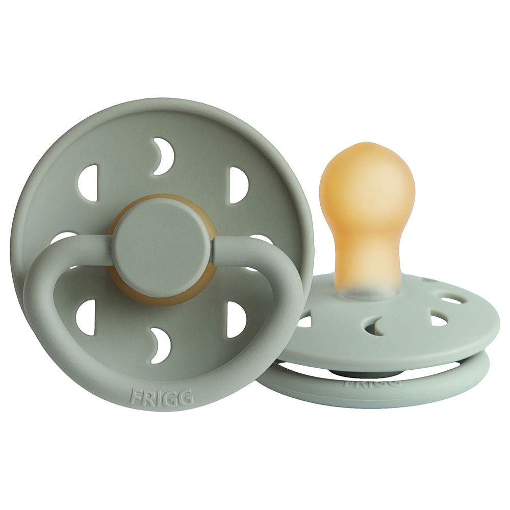 FRIGG Moon Phase Latex  Pacifier 6-18M 1-Pack Sage