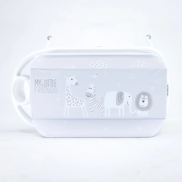 Plastimyr Ona Safari Grey Folding Bath Tub With Changing Table
