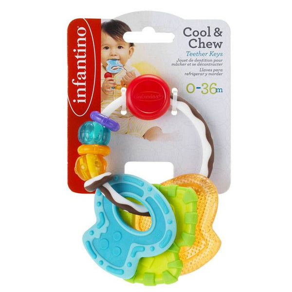 Infantino Cool & Chew Teether Keys Sensory Toy
