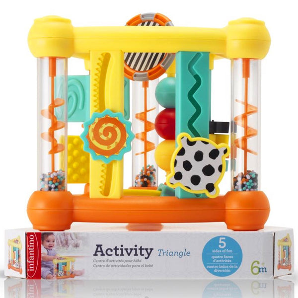 Infantino Activity Triangle Sensory Learning Toy