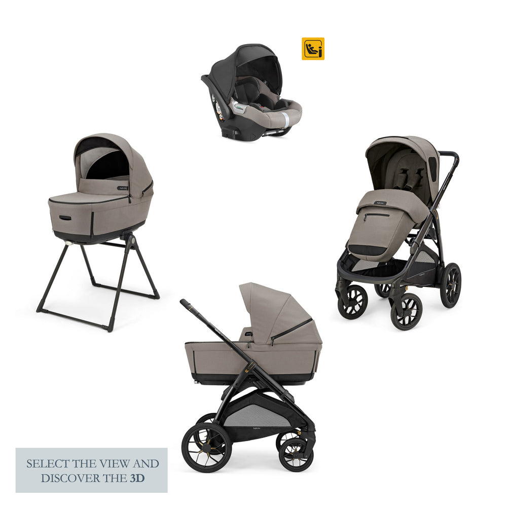 Inglesina Aptica XT System Quattro Stroller + Standup Cradle + Darwin Recline Car Seat