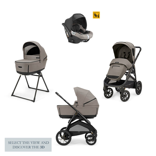 Inglesina Aptica XT System Quattro Stroller + Standup Cradle + Darwin Recline Car Seat