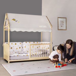 Kukka Wooden Montessori Activity Bed 70×140 cm