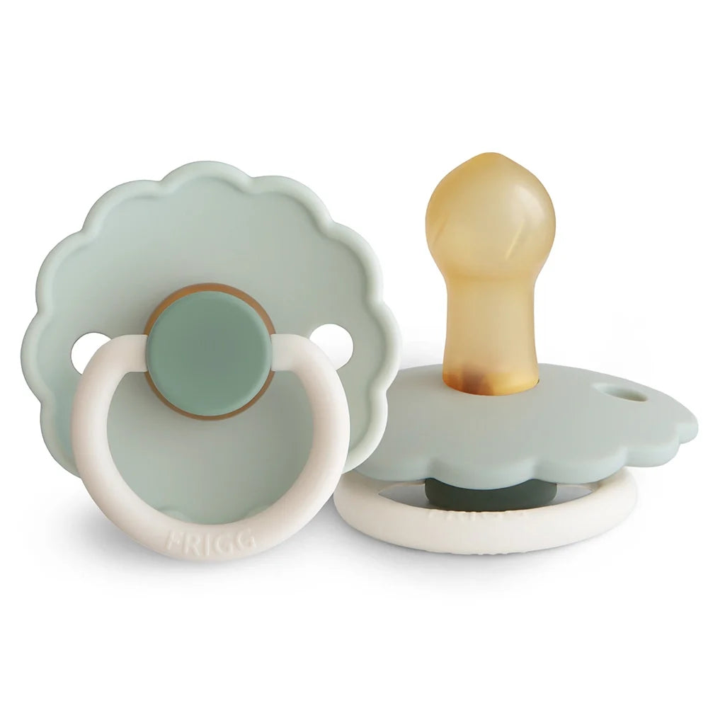 Frigg Daisy Latex Pacifier 0-6M 1-Pack Little Darling