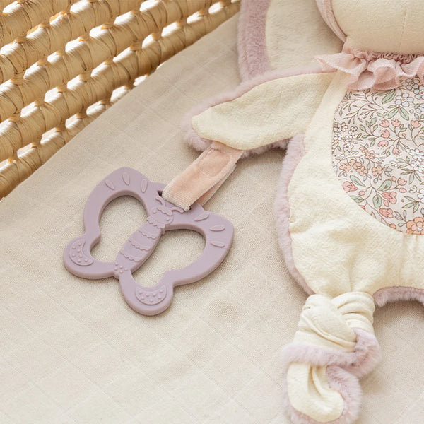 Moonkie Bunny Baby Lovey - Security Blanket & Sensory Toy