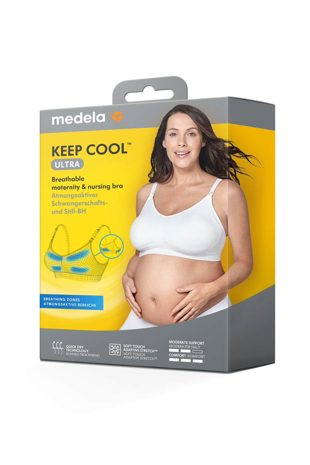 Medela Keep Cool Ultra Sleep Bra Large Nursing Comfort