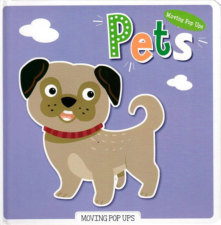 Pets Moving Pop Ups Book For Kids
