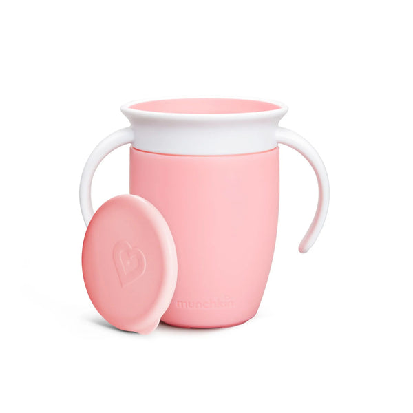 Munchkin Miracle 360° Trainer Cup 7oz Pink