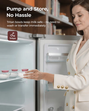 Momcozy M9 Mobile Flow Hands-Free Breast Pump – Smart, Wearable Hospital-Grade Suction