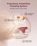 Momcozy M9-Red Mobile Flow Single Breast Pump