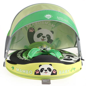Mambobaby Non-Inflatable Chest Baby Float with Canopy -Panda