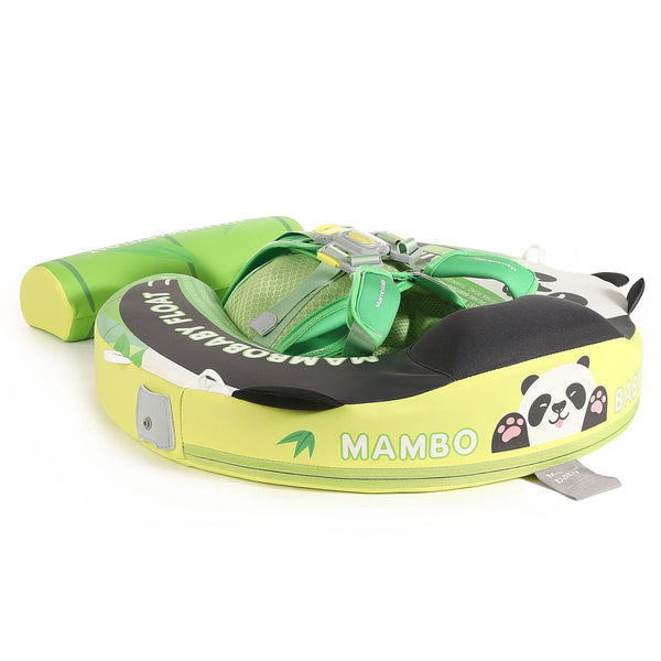 Mambobaby Non-Inflatable Chest Baby Float with Canopy -Panda