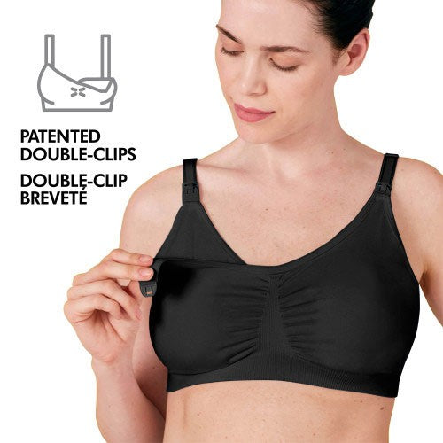Medela Nursing Bra Cindy S Black Stretch Support