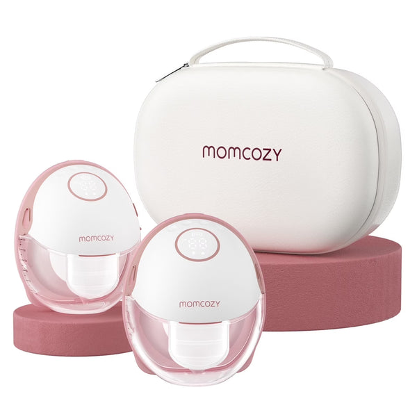 Momcozy M6  Double-Red Double Mobile Style Breast Pump