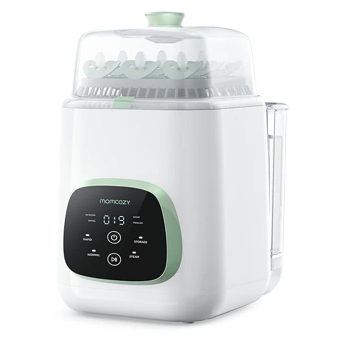 Momcozy 3-in-1 Baby Bottle Washer - Automatic Sterilizer & Dryer for Pump Parts