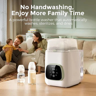 Momcozy 3-in-1 Baby Bottle Washer - Automatic Sterilizer & Dryer for Pump Parts