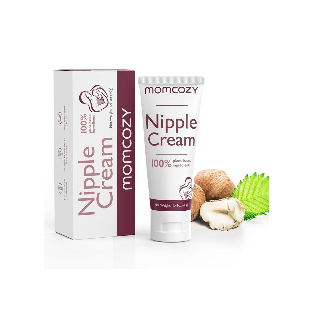 Momcozy Nipple Cream Safe for Breastfeeding, Plant-Based Ingredients