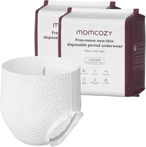 Momcozy High-Waist Disposable Postpartum Underwear – Leak-Proof