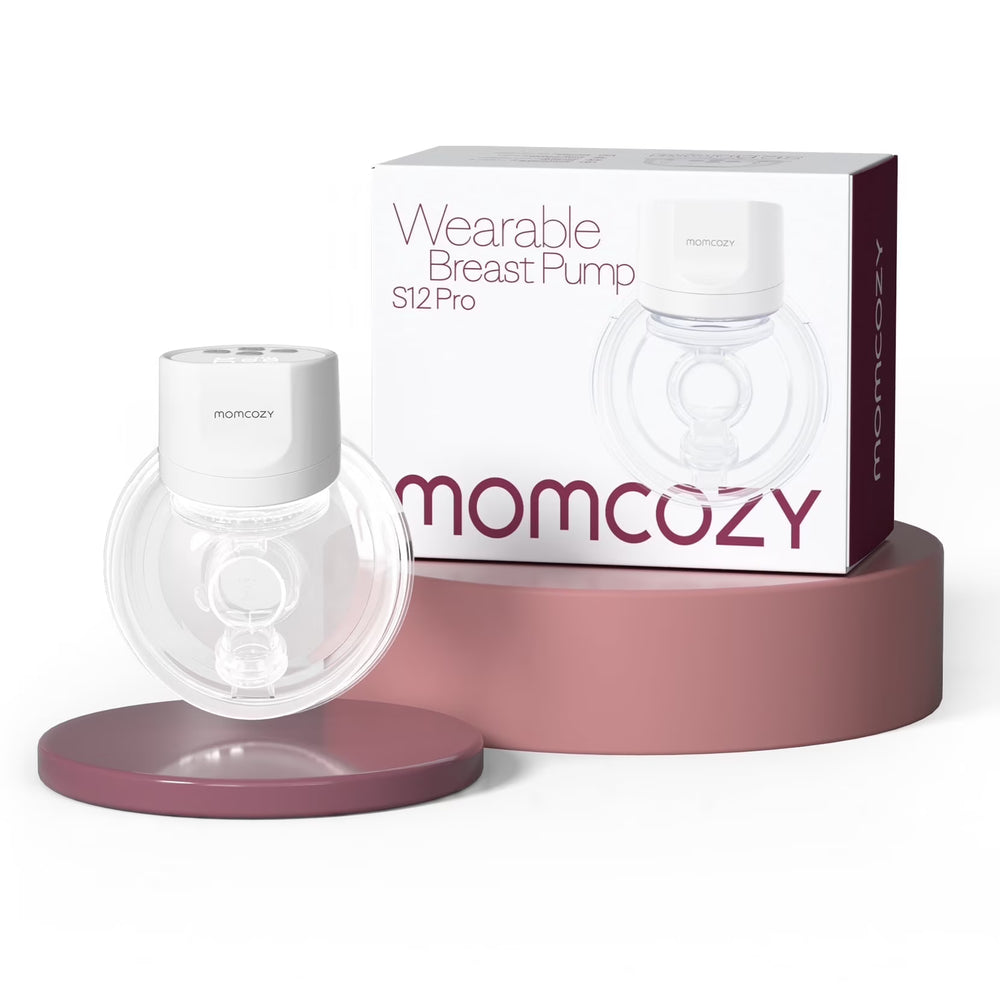 Momcozy S12 Pro Wearable Breast Pump - Hospital Grade Hands-Free Electric Pump
