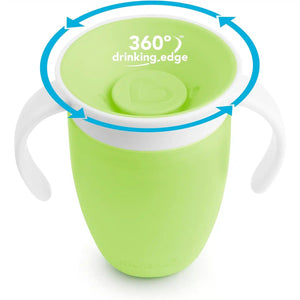 Munchkin Miracle 360° Trainer Cup 7oz - Green