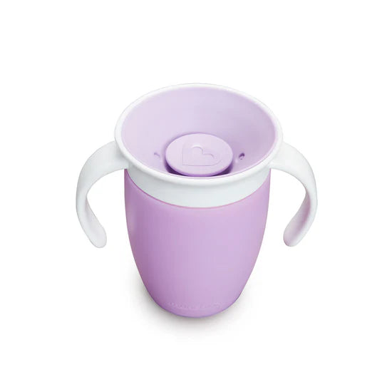 Munchkin Miracle 360° Trainer Cup 7oz Purple