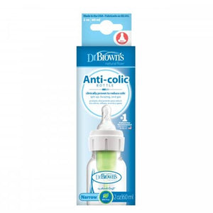 Dr. Brown's 60ml Narrow Anti Colic Baby Bottle