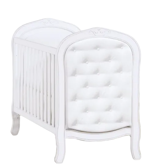 Trama Classic Baby Cot – Matt White Classic Design