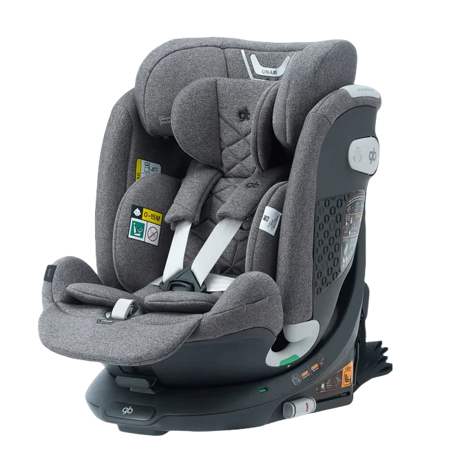 Gb Unari 360° Rotating i-Size Baby Car Seat | Newborn to 12 Years Child Car Seat
