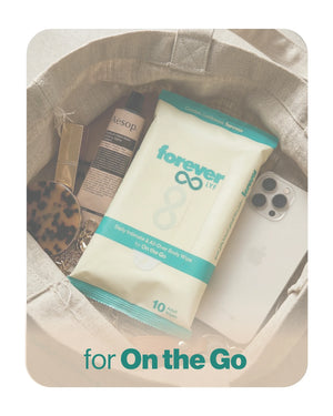 Forever lyf Daily Intimate & All Over Body Wipes – On the Go (10 Pieces)