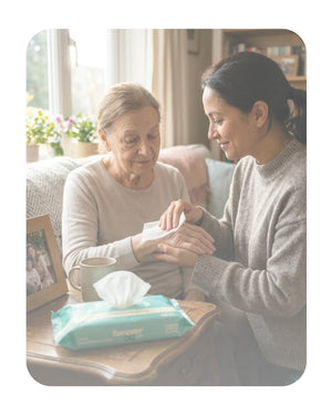 Forever Lyf Instant Cooling & Soothing Intimate Wipes