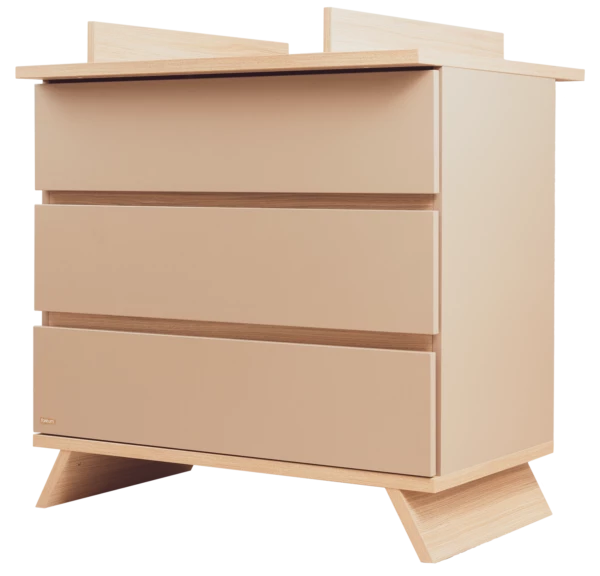 Faktum Sienna Cappuccino 3-Drawer Nursery Dresser