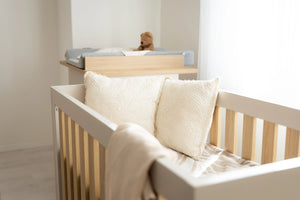 Faktum Sienna Cashmere Convertible Baby & Toddler Cot – Adjustable Mattress Base