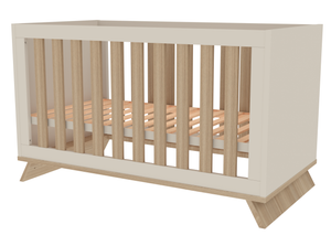 Faktum Sienna Cashmere Convertible Baby & Toddler Cot – Adjustable Mattress Base