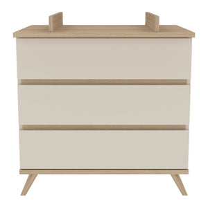 Faktum Sienna Cashmere  3-Drawer Nursery Dresser with Changing Top