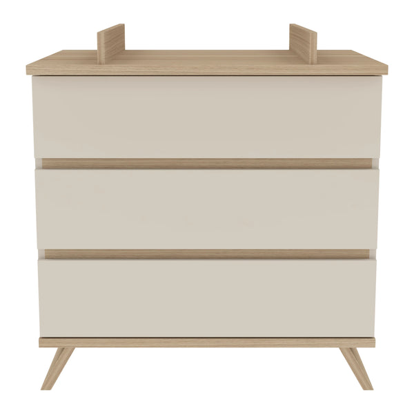 Faktum Sienna Cashmere  3-Drawer Nursery Dresser with Changing Top