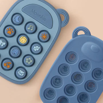 Moonkie Silicone Press Phone Teething Toy