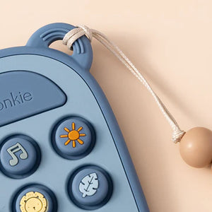 Moonkie Silicone Press Phone Teething Toy