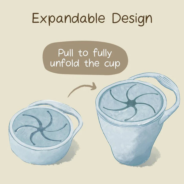 Moonkie Silicone Snack Cup – Spill-Proof