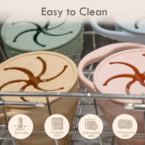 Moonkie Silicone Snack Cup – Spill-Proof