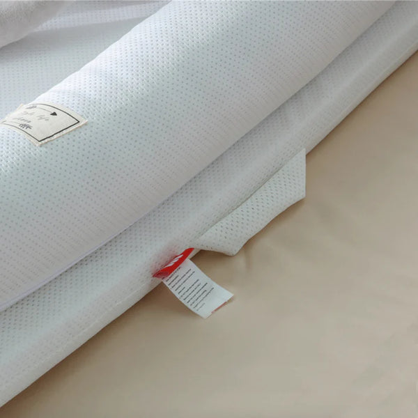 Little Baby Breathable Newborn Baby Sleeping Bed – White