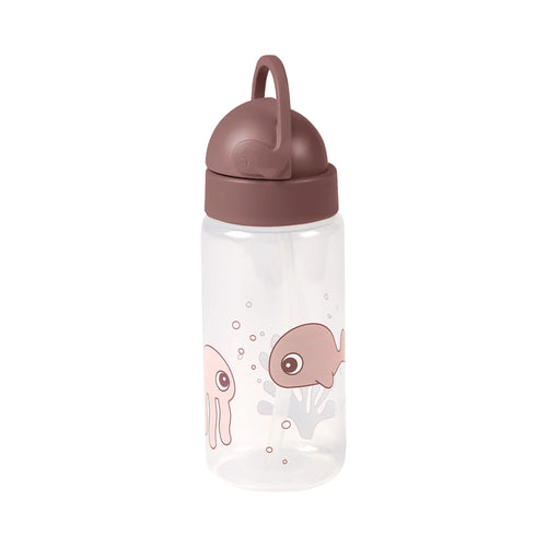 Done By Deer Straw Bottle Sea Friends Blue Sippy Cup