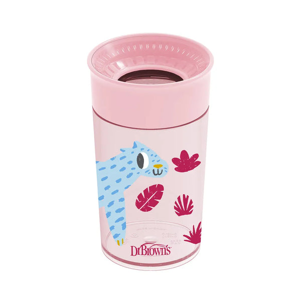Dr. Brown’s 360ml Cheers Transition Cup Pink