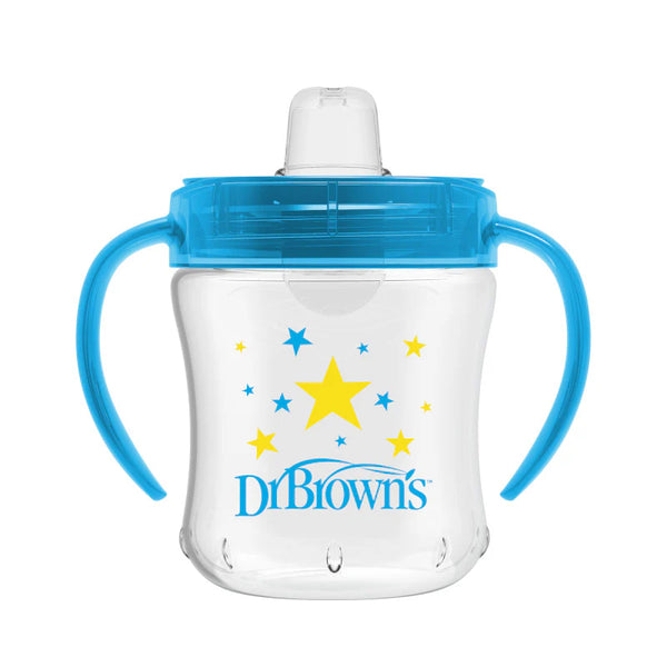 Dr. Brown’s 180ml Soft Spout Transition Cup Blue