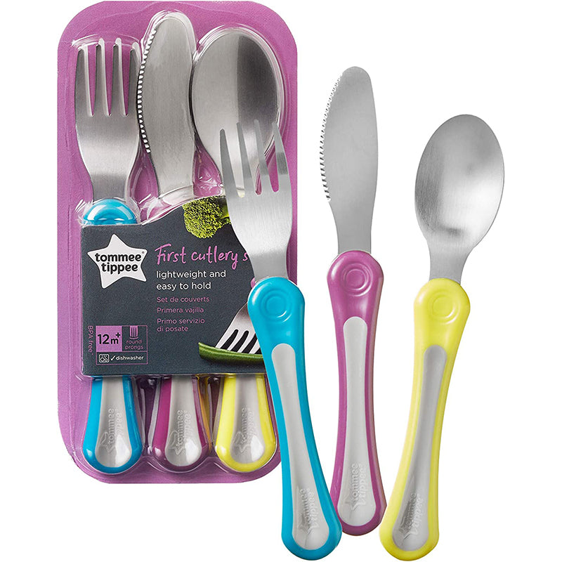 Tommee Tippee Grown Up 1st Cutlery Set Stainless Steel