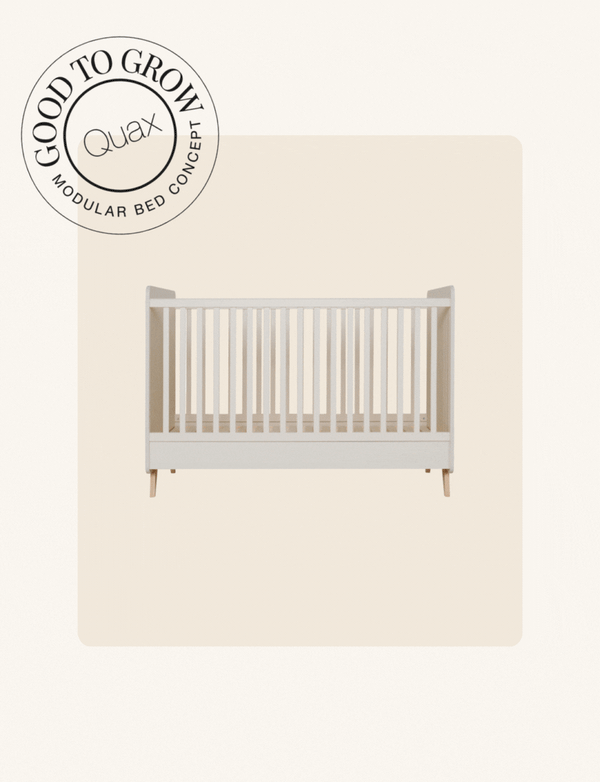 Quax Loft Convertible Bed - 140 x 70 cm - Honey Ash