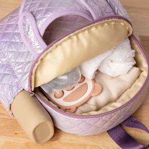 Moonkie Hug & Go Toddler Plush Backpack Lilac The Unicorn